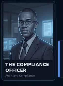 The Compliance Officer persona from the Prove episode